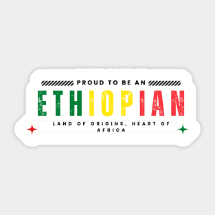 Ethiopian Sticker
